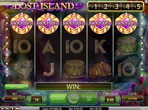 lost island slot machine