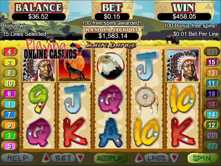 big slot machine win on low bet