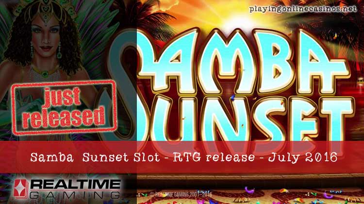 samba sunset slot machine