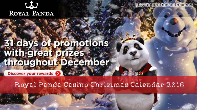 royal panda casino christmas promotion