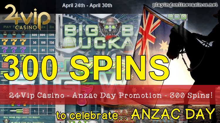 Anzac Day Casino Promotion