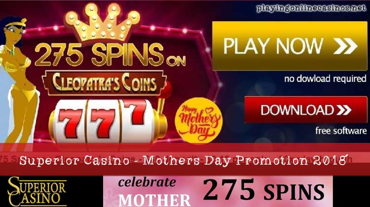 Mothers Day Casino promotion
