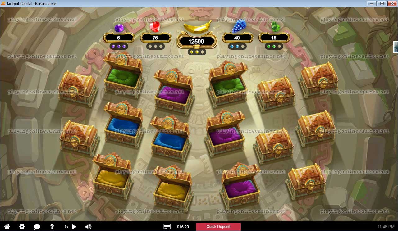 Banana Jones Online Casino Game