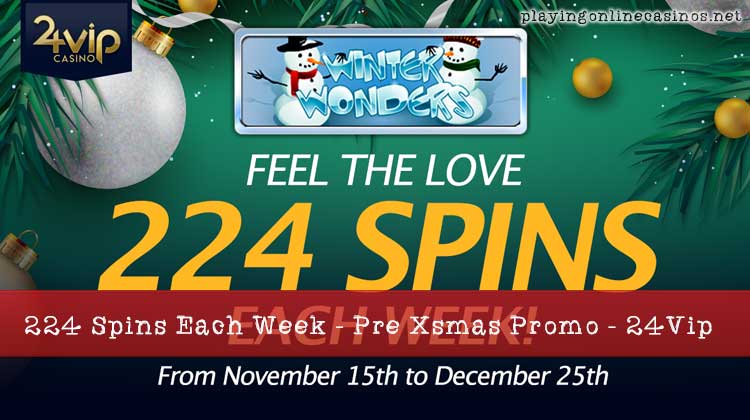 24Vip Casino bonus free spins