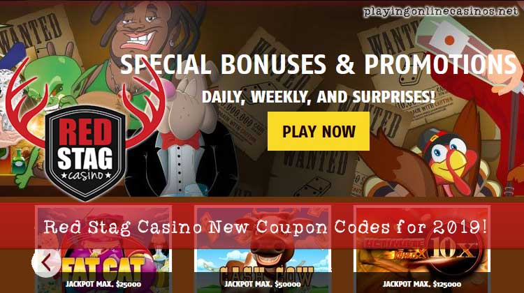 Red Stag Casino No Deposit Bonus 2020