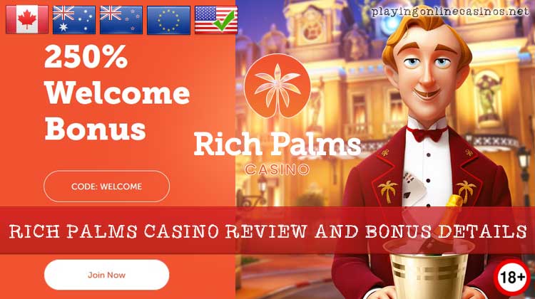 Rich palms casino no deposit bonus codes march 2020