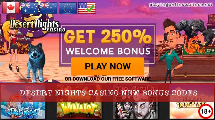 Desert Nights Casino new bonus codes