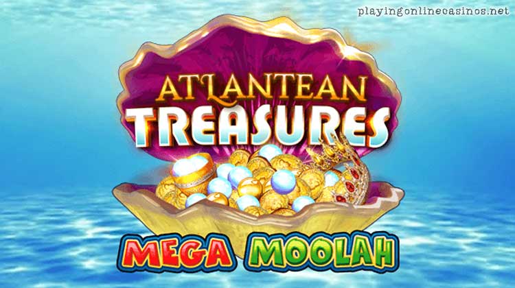 Atlantea Treasures Mega Moolah progressive slot