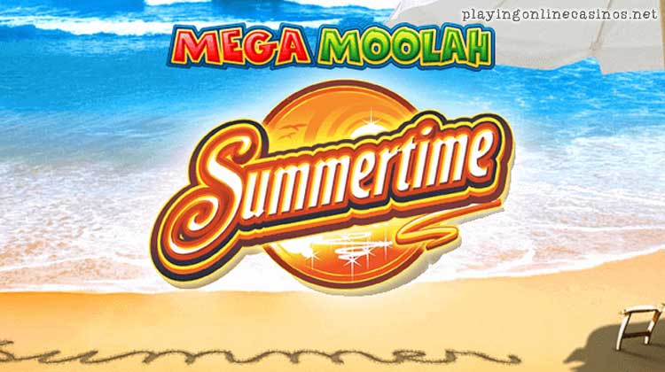 Mega Moolah Summertime progressive jackpot slot