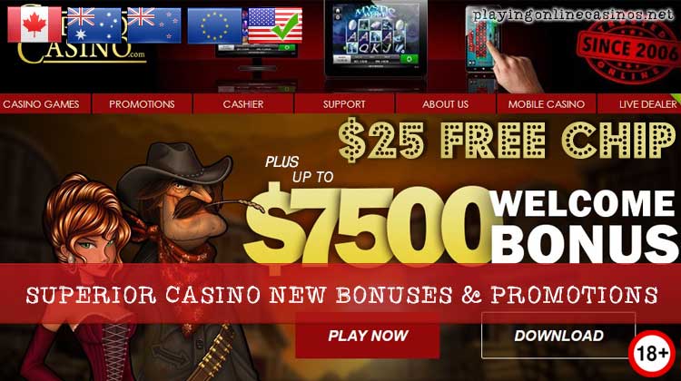 Superior Casino New bonuses