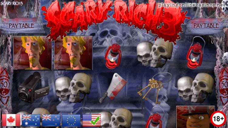 Scary Rich 3 slot new bonus codes